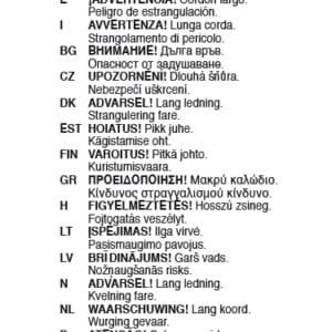 002 Warnhinweis Strangulationsgefahr