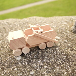 Absetzkipper mit Container