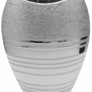 Keramik ovale Vase Lavena