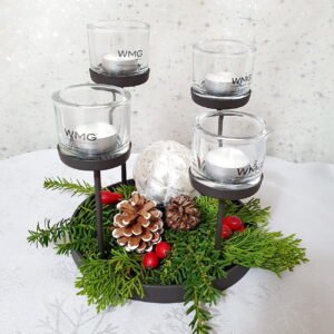 Schalenleuchter Rose 4flg vom WMG