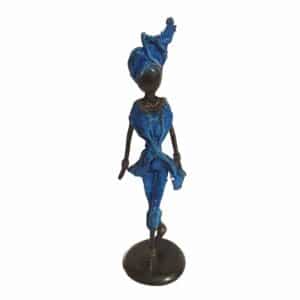 Bronze-Skulptur Femme élégante