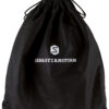 Handtasche Sebastian Sturm - Modell Amy - exklusiv mit Echtholz schwarz – Bild 6