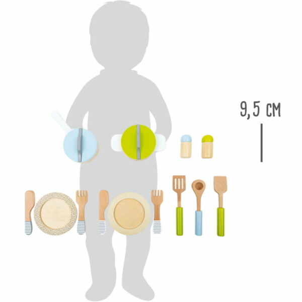 Geschirr-und Topfset Kinderküche