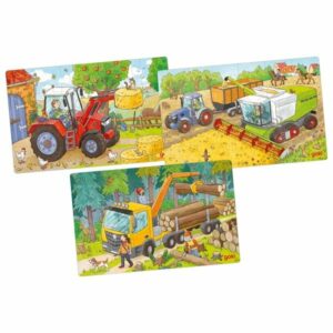 Puzzle-Set Fahrzeuge