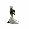 Skulptur Lady Nairobi sitzend