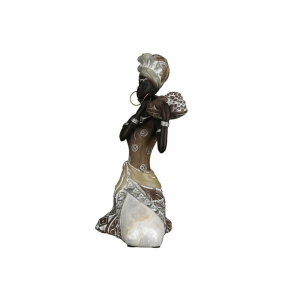 Skulptur Lady Nairobi sitzend