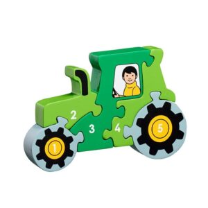 Zahlenpuzzle Traktor 1-5 Fair-Trade