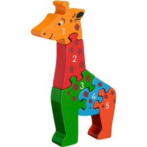 Zahlenpuzzle Giraffe 1-5, Fair-Trade