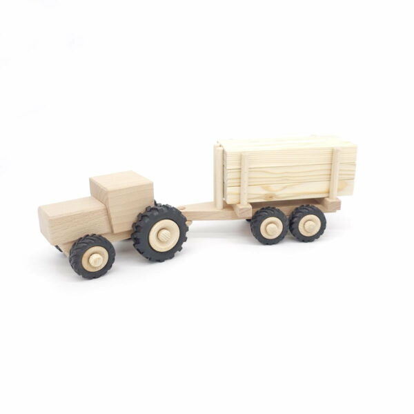 Traktor mit Holztransporter GR