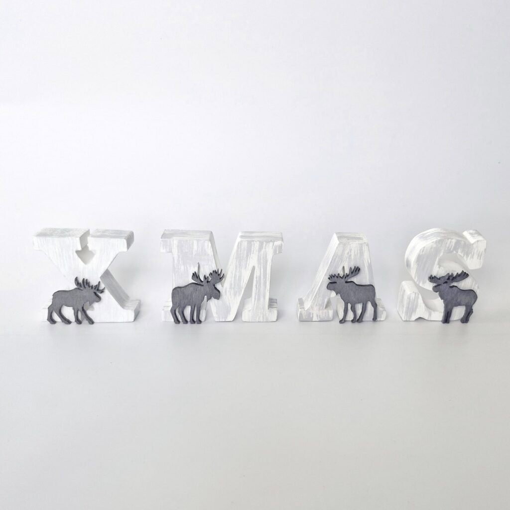 XMAS Dekobuchstaben