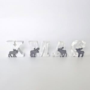 XMAS Dekobuchstaben