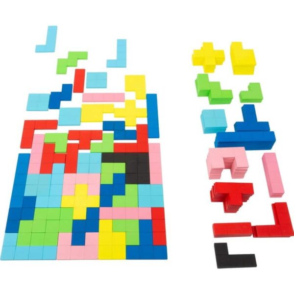 Holzpuzzle Tetris