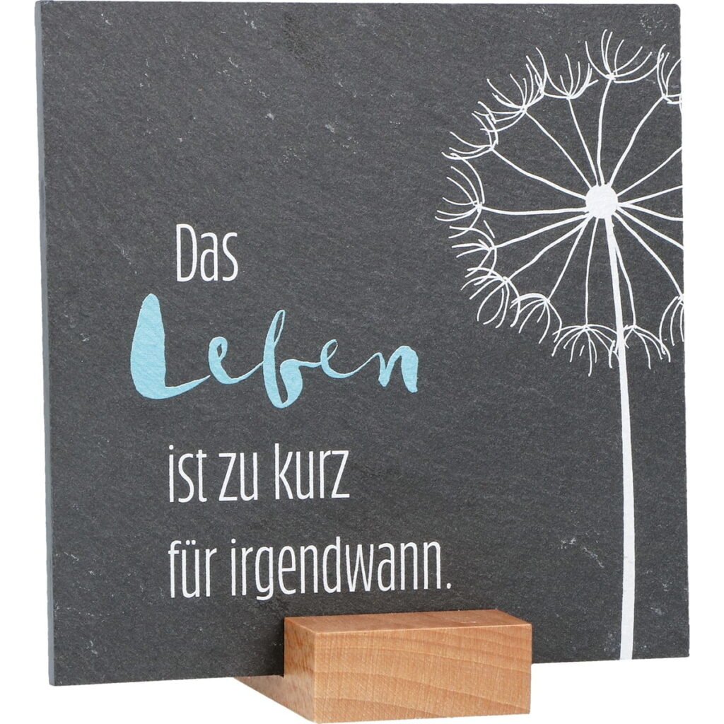 Schiefertafel Motivation