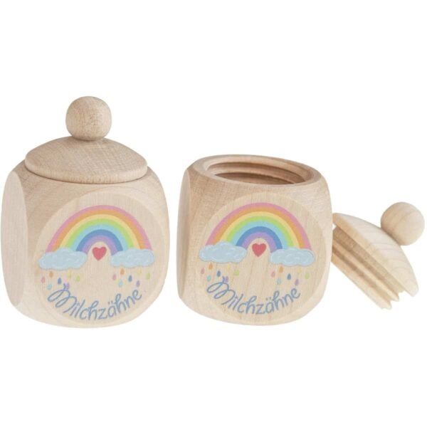 Milchzahndose Regenbogen