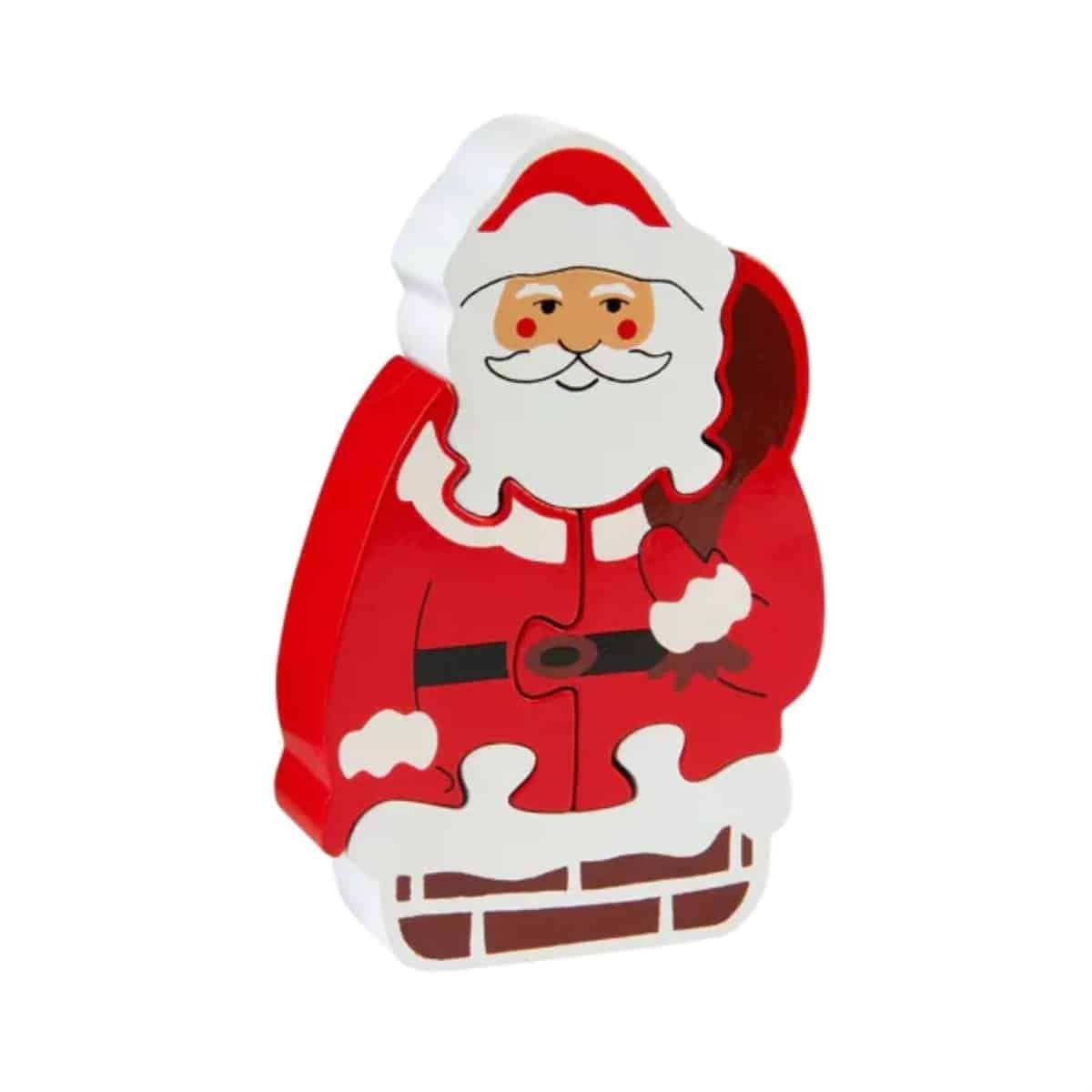 Holzpuzzle Weihnachtsmann Fair-Trade