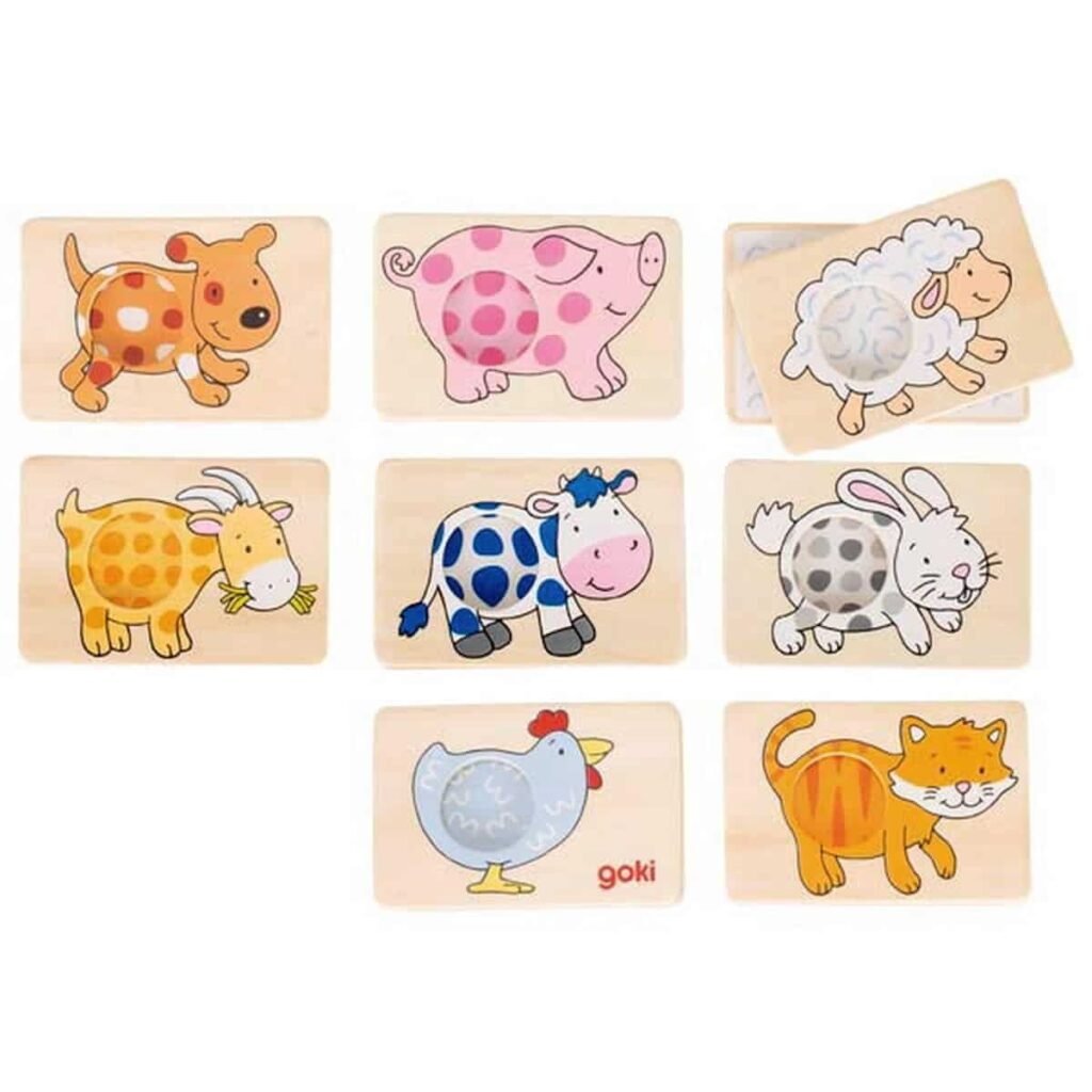 Memospiel Tiermuster