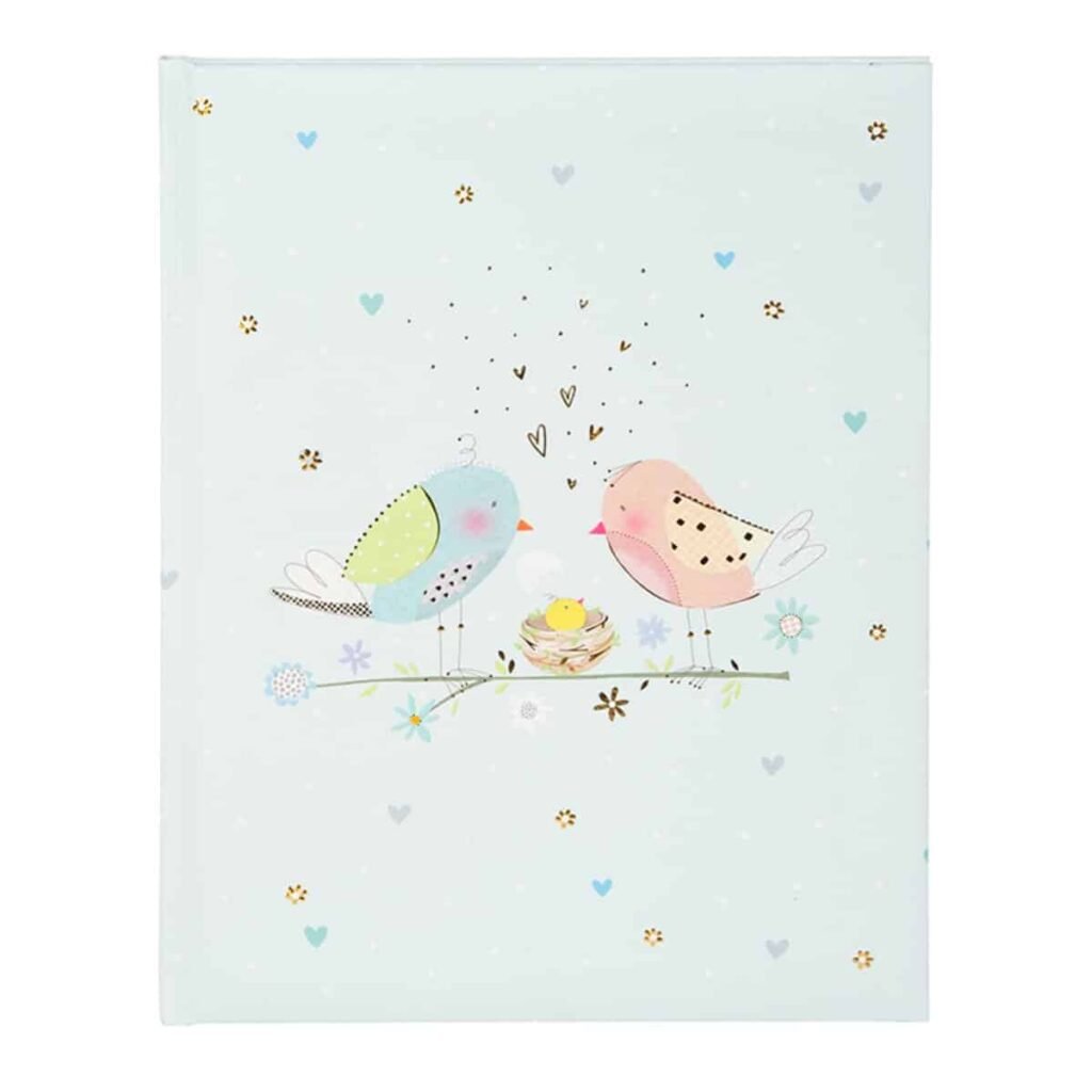 Babytagebuch Loving Birds Boy