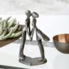Eisen Design Skulptur heartbeat – Bild 5