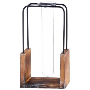 Metall Hänge-Vase mit Reagenzglas