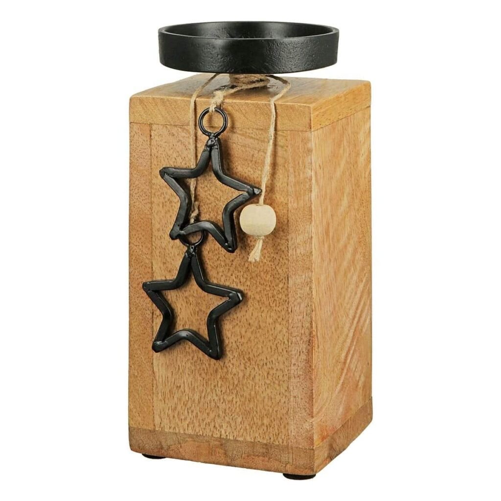 Holz Kerzenhalter klein