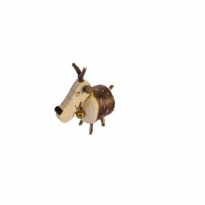 Rentier 6 cm mit Schelle