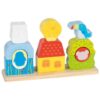 Steck- und Stapelspiel Zoo – Bild 3