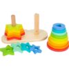 Steckspiel Regenbogen – Bild 2