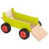 Traktor mit Anhänger grün – Bild 3
