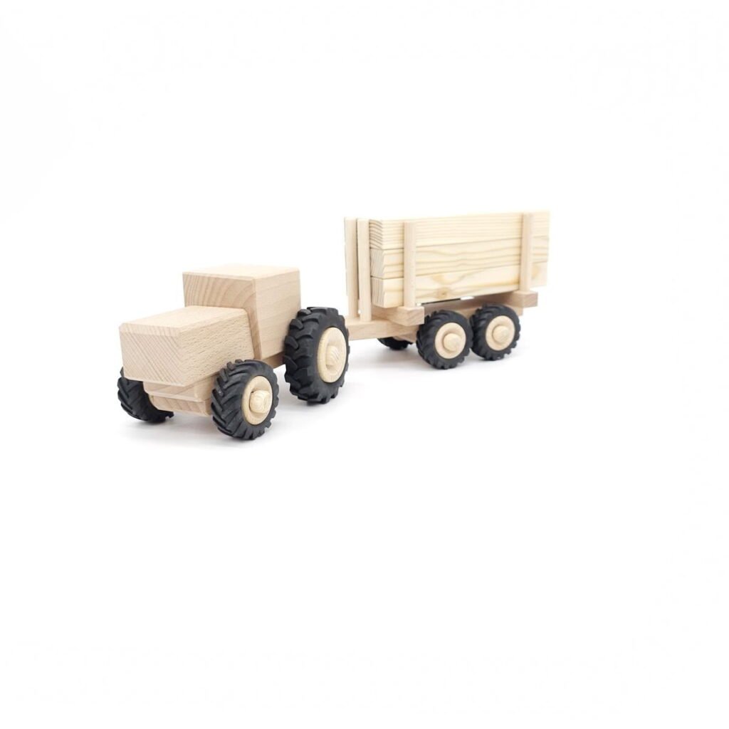 Traktor mit Holztransporter GR