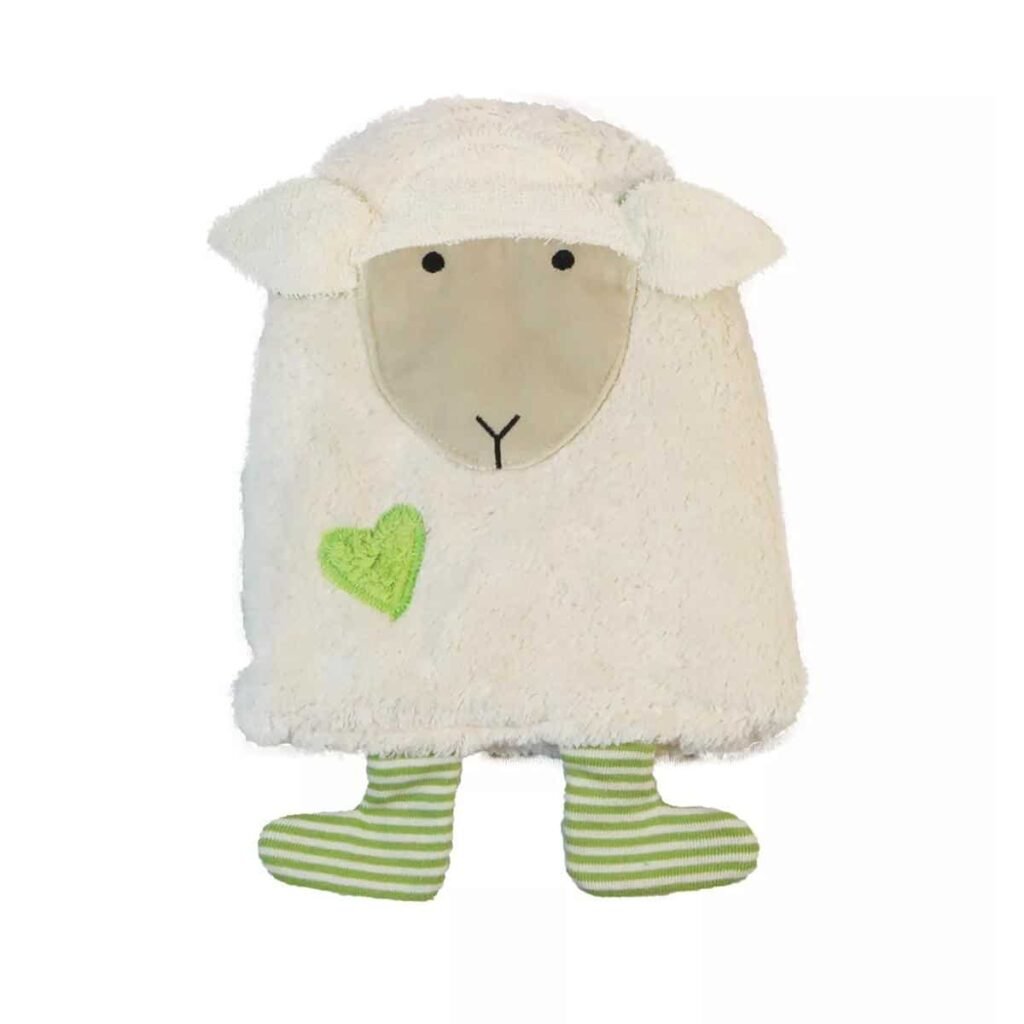 Wärmekissen Bio Schaf grün