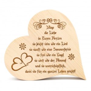Zirbenherz Möge die Liebe