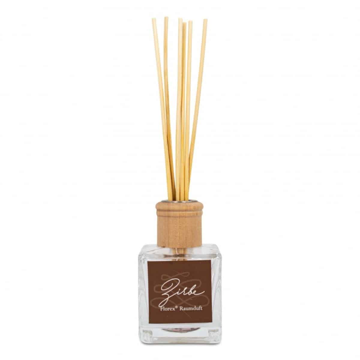Zirben Raumparfum 100ml mit Stäbchen