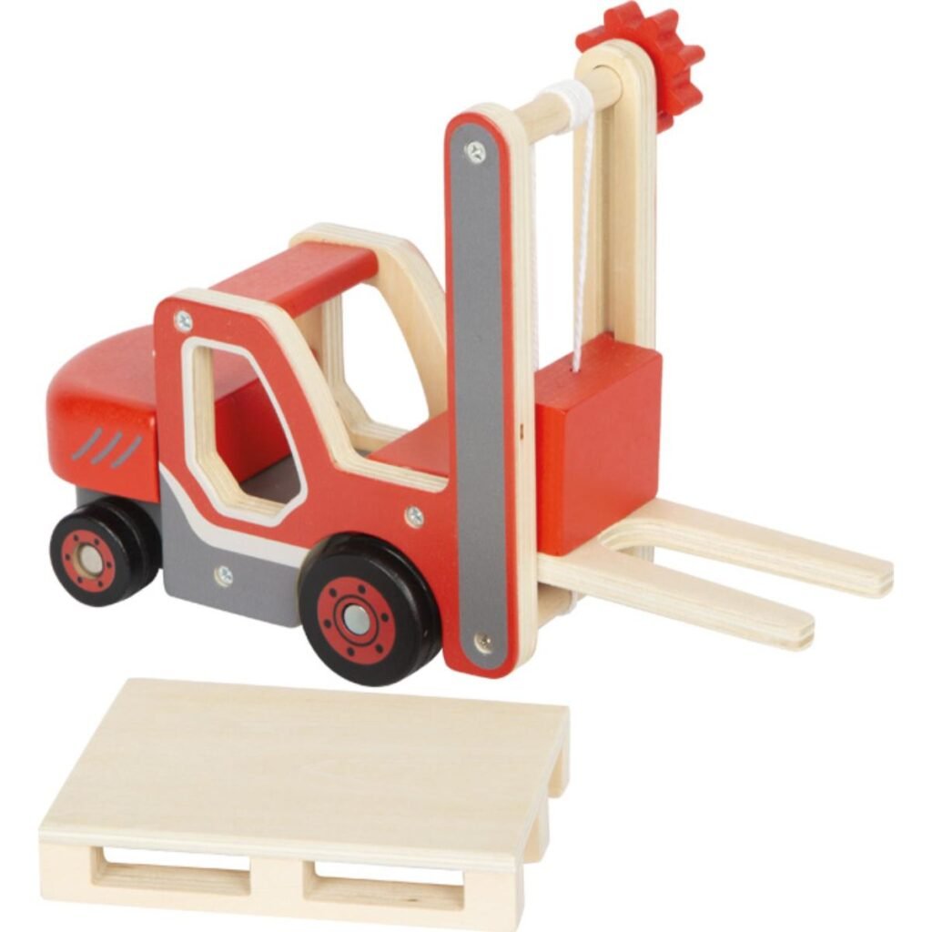 Gabelstapler mit Palette