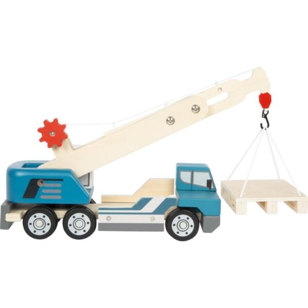 Kranwagen mit Palette – Bild 2