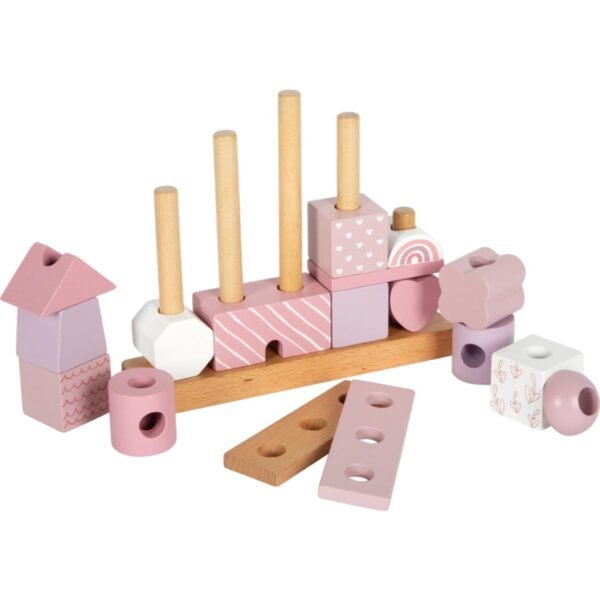 Stapelhaus rosa – Bild 2