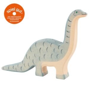 Brontosaurus 20 cm Holztigerfigur