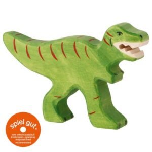 Tyrannosaurus Rex 14 cm Holztigerfigur